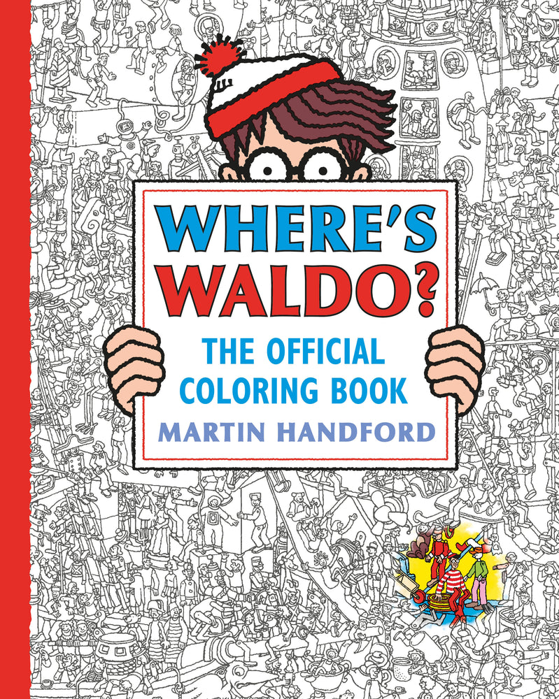 Where's Waldo? The Official Coloring Book - Colouring Book - Image - Pop Weasel