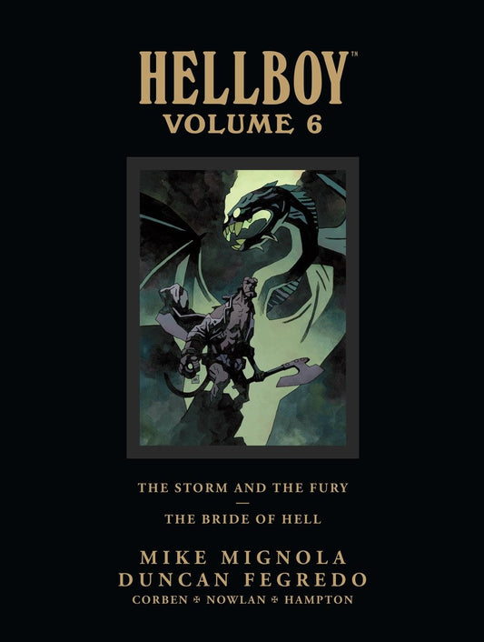 Hellboy Library Edition Volume 6: The Storm and the Fury and The Bride of Hell | Hardcover image