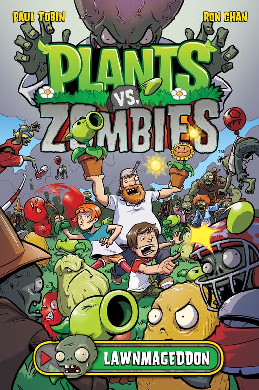 Plants vs. Zombies Volume 1: Lawnmageddon | Hardcover image