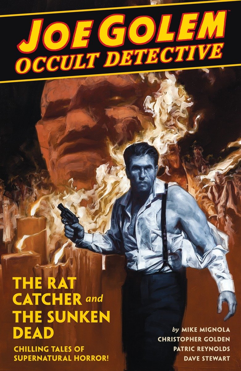 Joe Golem Occult Detective Volume 1- The Rat Catcher and The Sunken Dead | Hardcover image