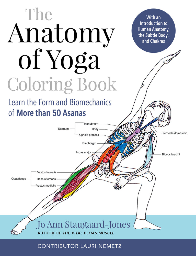 The Anatomy of Yoga Coloring Book image - Books - Image - Pop Weasel