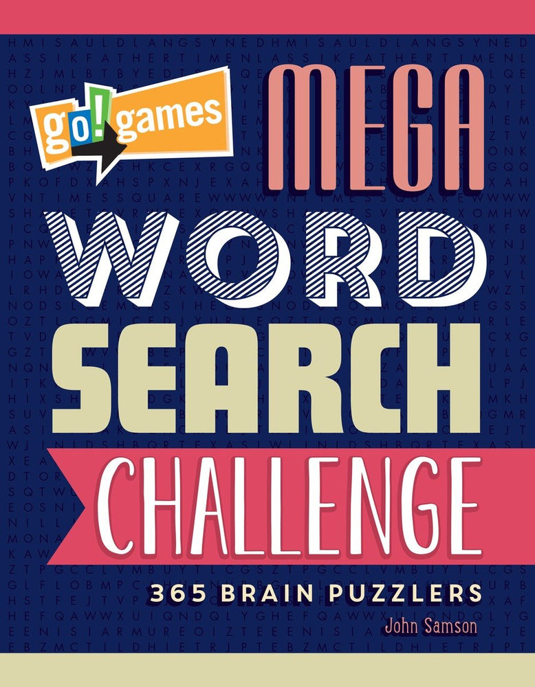 Go!Games Mega Word Search Challenge image - Books - Image - Pop Weasel