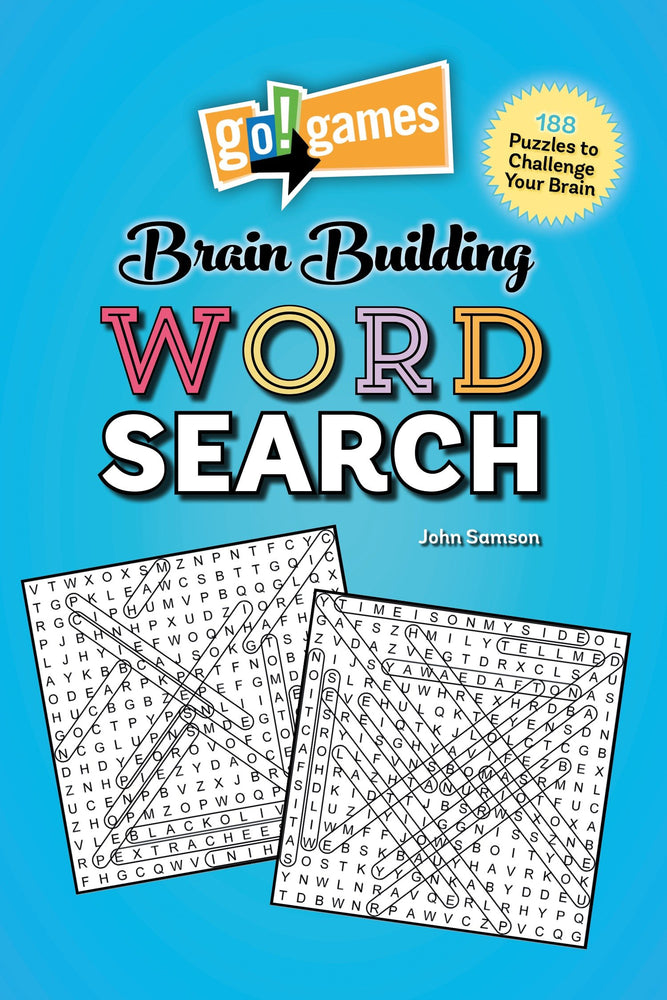 Go!Games Brain Building Word Search image - Books - Image - Pop Weasel