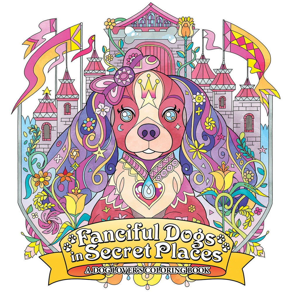 Fanciful Dogs in Secret Places: A Dog Lover's Coloring Book image - Manga - Image - Pop Weasel