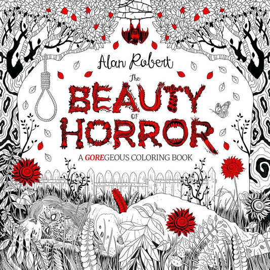 The Beauty of Horror 1: A GOREgeous Coloring Book image