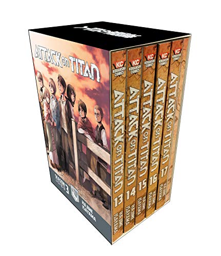 Pop Weasel Image of Attack on Titan Season 3 Part 1 Manga Box Set - Manga - Image - Pop Weasel