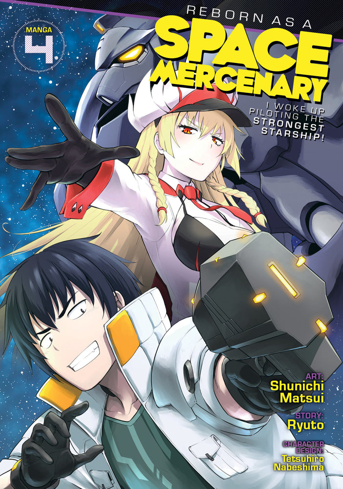 Reborn as a Space Mercenary: I Woke Up Piloting the Strongest Starship! (Manga) Vol. 4 - Manga - Image - Pop Weasel