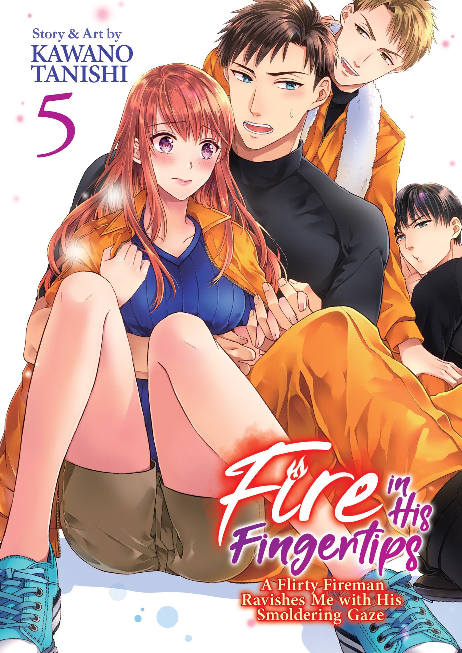 Fire in His Fingertips: A Flirty Fireman Ravishes Me with His Smoldering Gaze Vol. 5 image