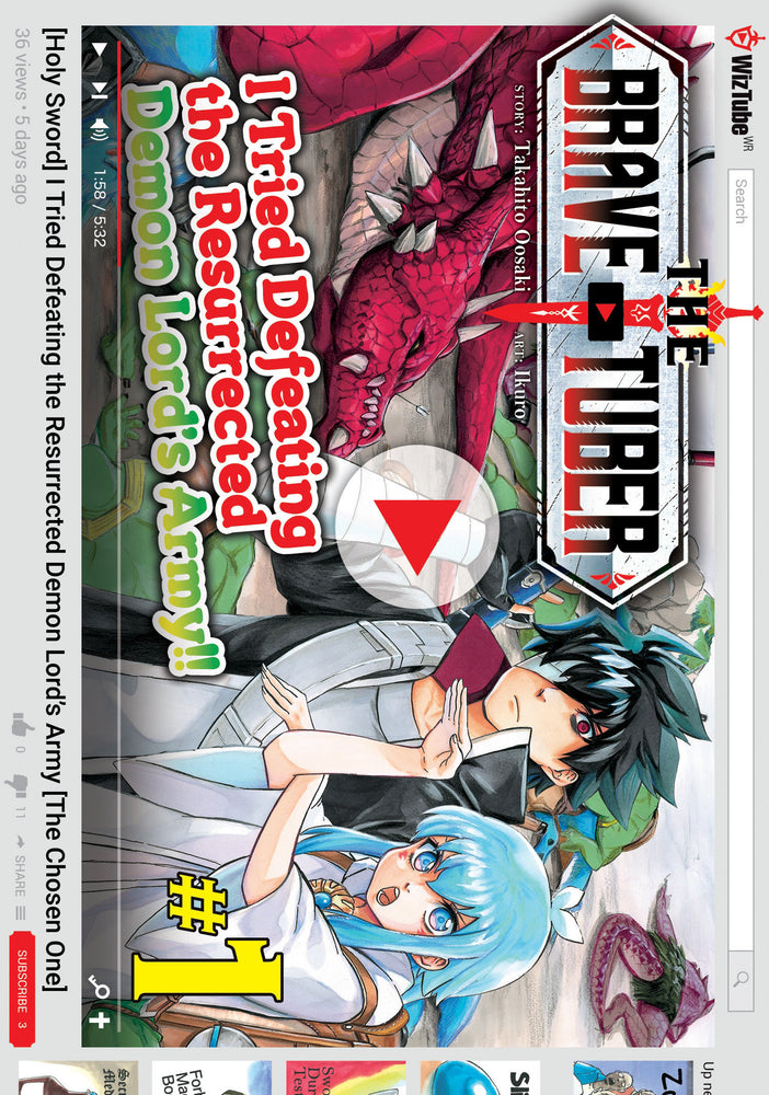 The Brave-Tuber Vol. 1 image - Manga - Image - Pop Weasel