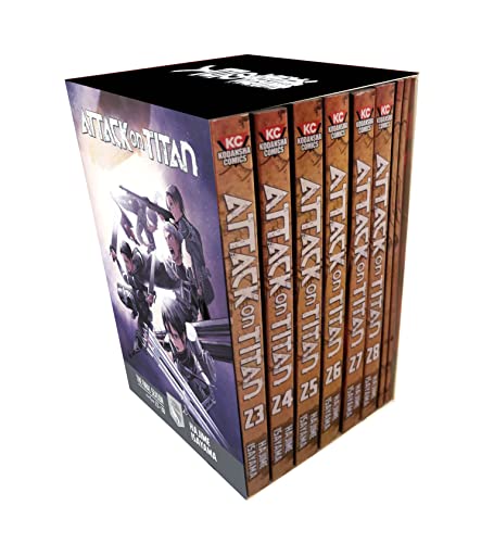 Pop Weasel Image of Attack on Titan The Final Season Part 1 Manga Box Set