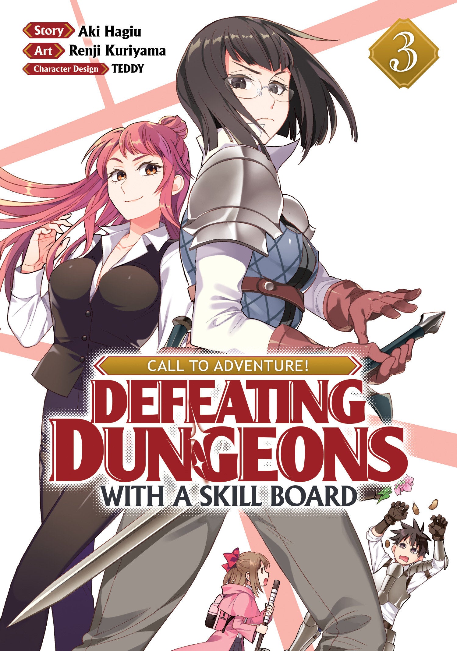 CALL TO ADVENTURE! Defeating Dungeons with a Skill Board (Manga) Vol. 3