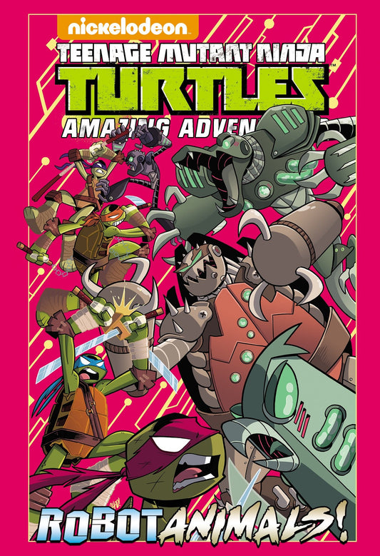 Teenage Mutant Ninja Turtles Amazing Adventures: Robotanimals! | Hardcover image