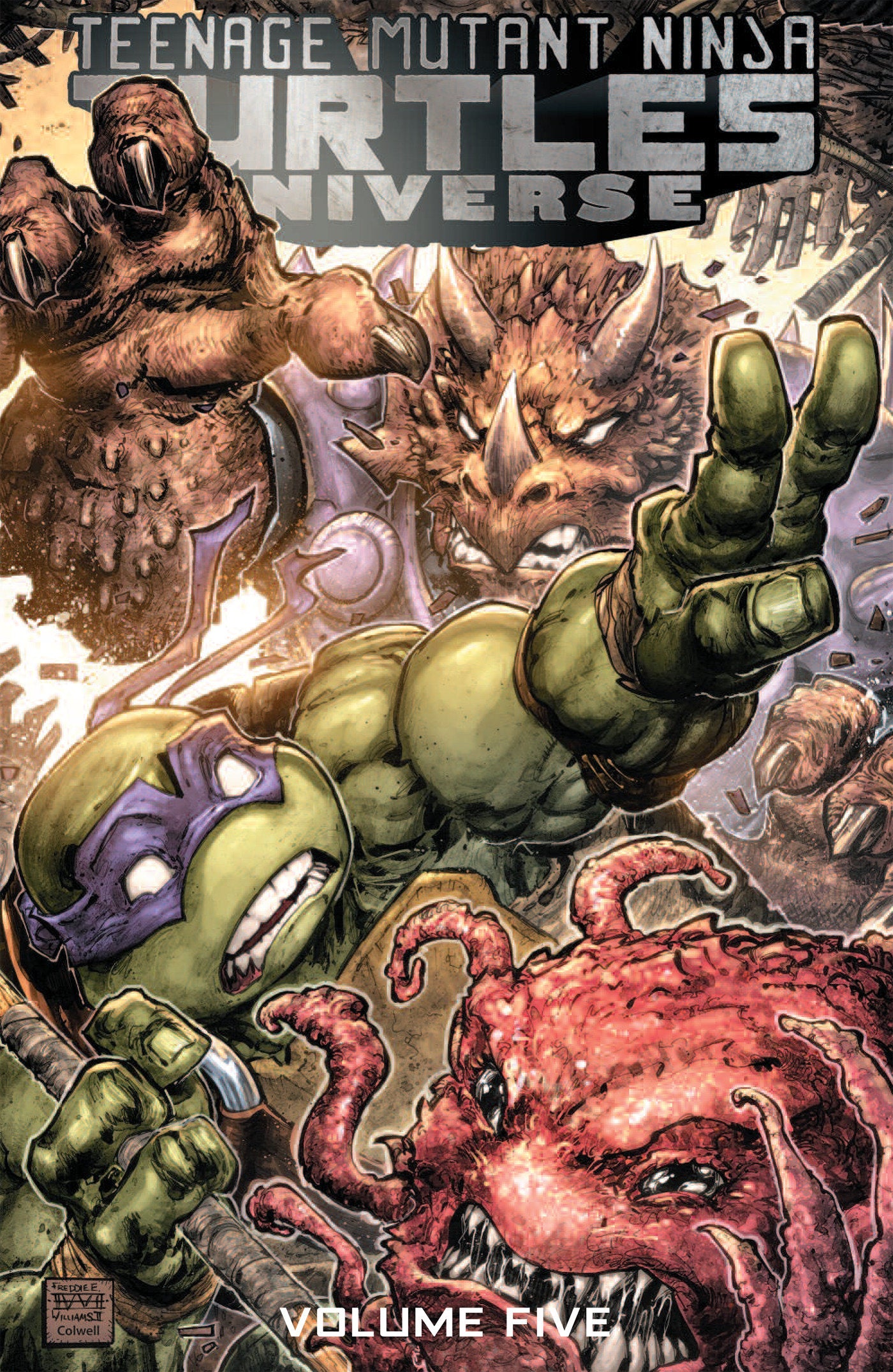 Teenage Mutant Ninja Turtles Universe, Vol. 5: The Coming Doom image