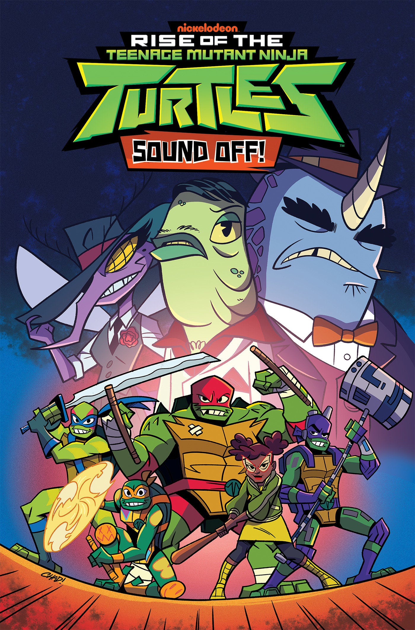 Rise of the Teenage Mutant Ninja Turtles: Sound Off! image