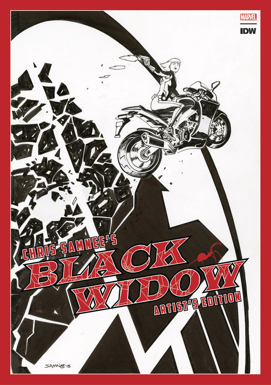 Chris Samnee's Black Widow Artist's Edition | Hardcover