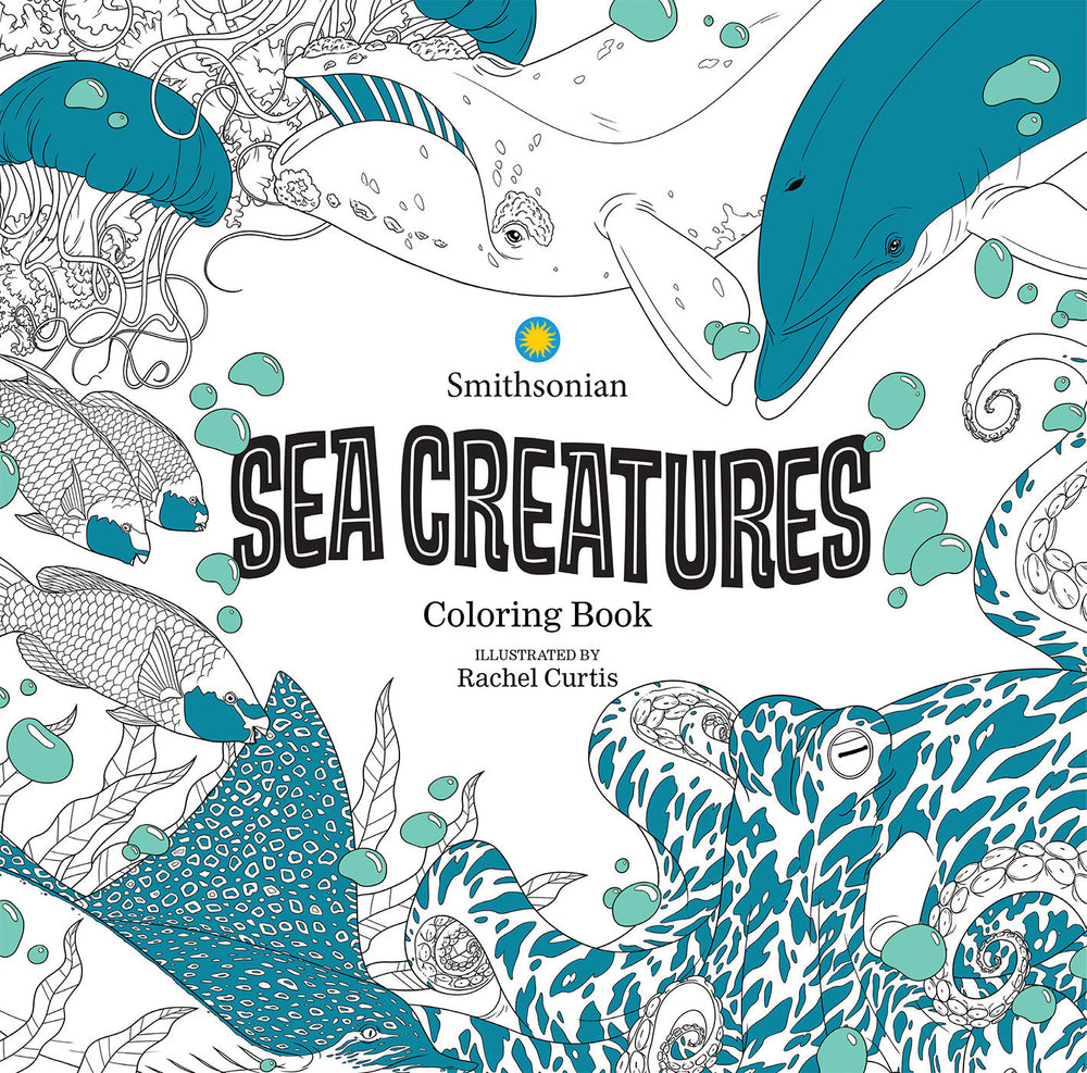 Sea Creatures: A Smithsonian Coloring Book image - Books - Image - Pop Weasel