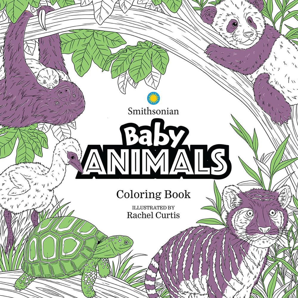 Baby Animals: A Smithsonian Coloring Book - Graphic Novels - Image - Pop Weasel