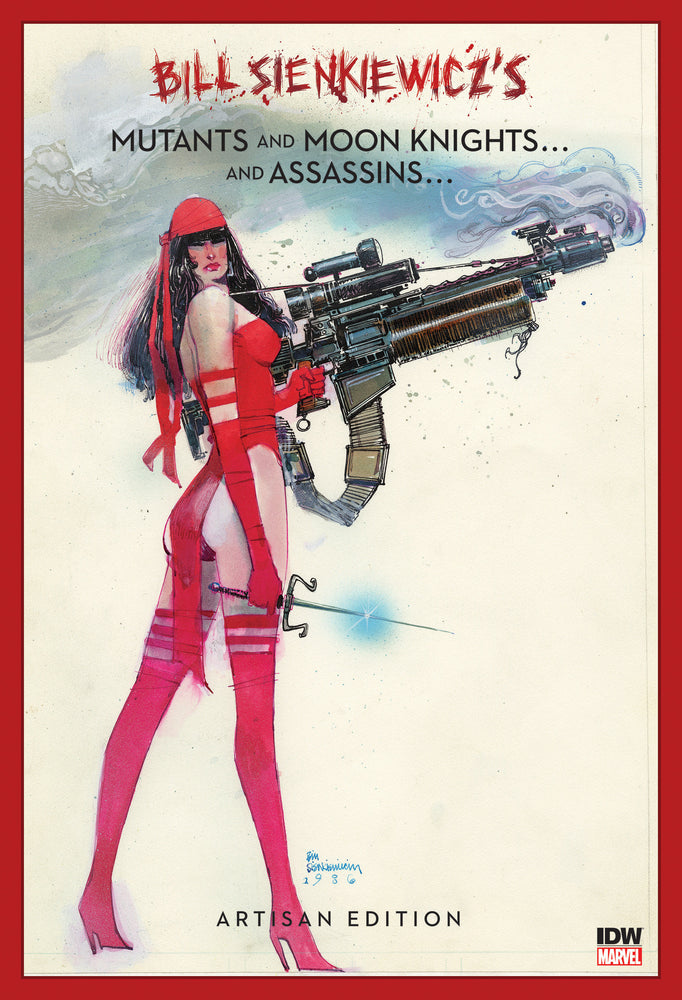 Bill Sienkiewicz's Mutants and Moon Knights and Assassins Artisan Edition - Graphic Novels - Image - Pop Weasel