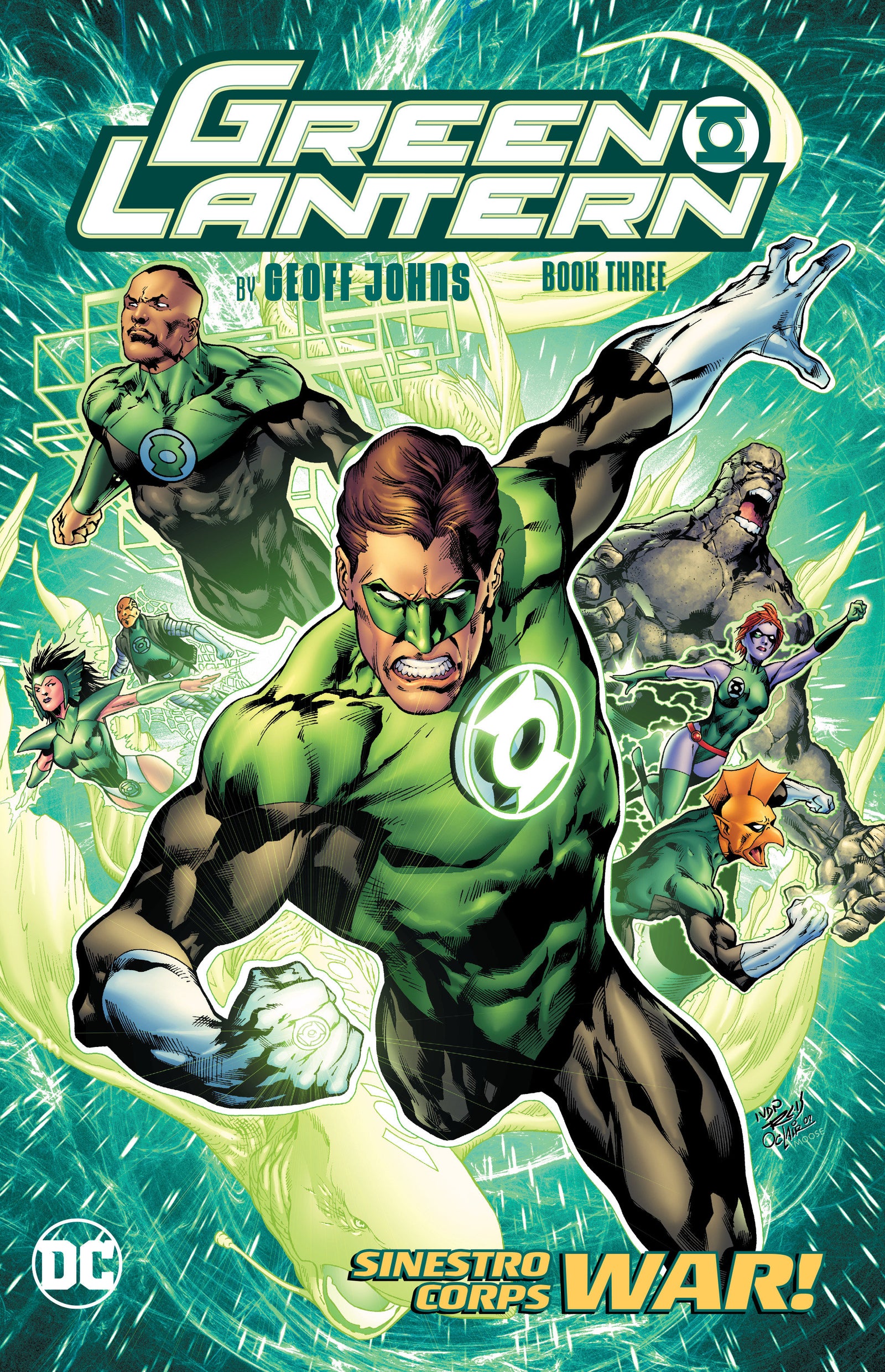 Green Lantern by Geoff Johns Book Three (New Edition) image