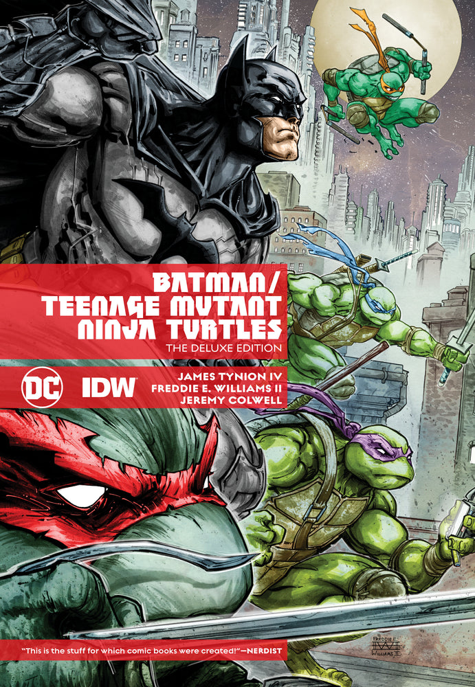 Batman/Teenage Mutant Ninja Turtles Deluxe Edition (New Edition) - Graphic Novel - Image - Pop Weasel
