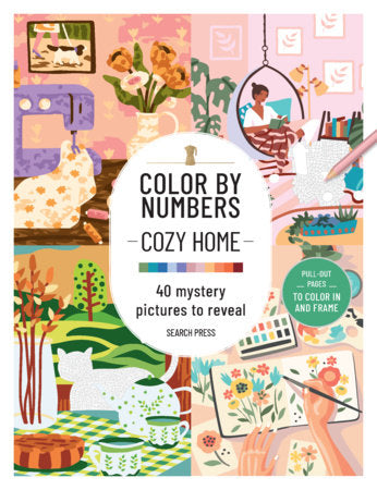 Color By Numbers Cozy Home - Trade Paperback - Image - Pop Weasel
