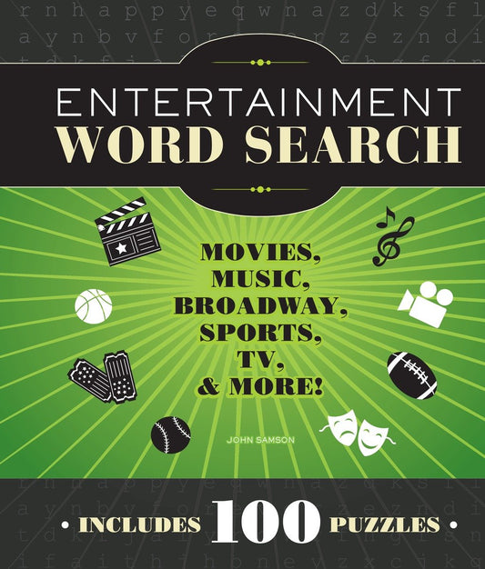 Entertainment Word Search image