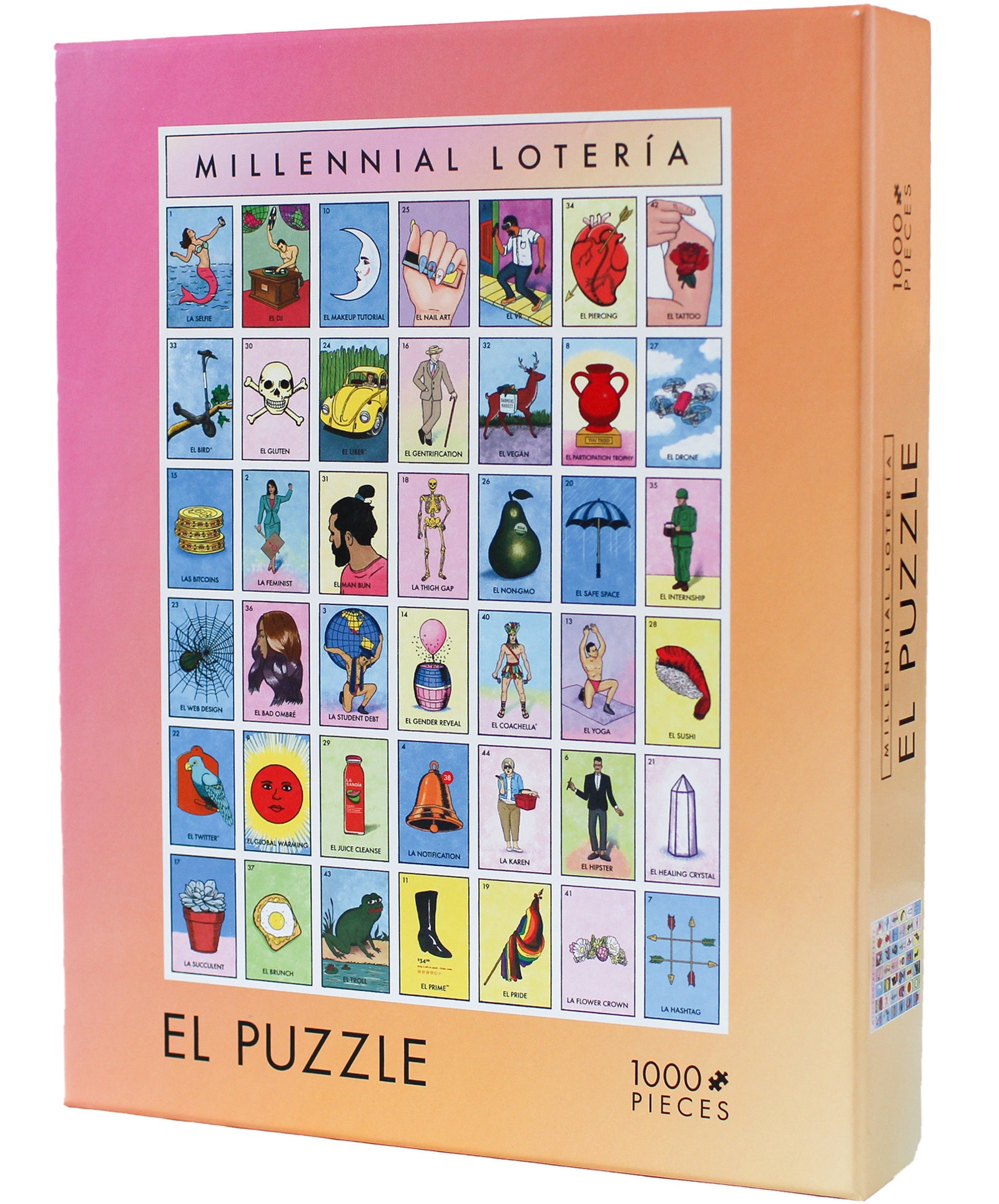 Millennial Lotería: El Puzzle image