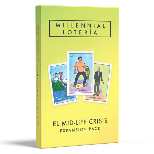 Millennial Lotería: El Midlife Crisis Expansion Pack image