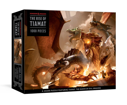 The Rise of Tiamat Dragon Puzzle (Dungeons & Dragons) image