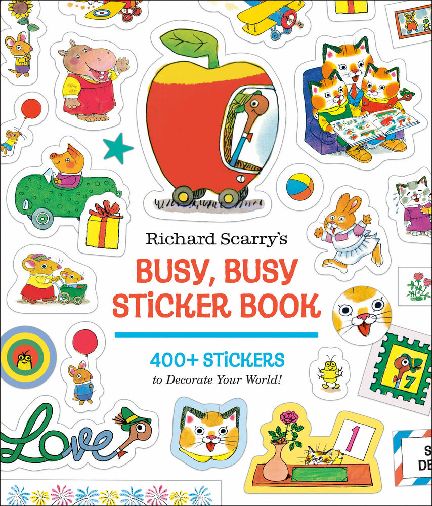 Richard Scarry's Busy, Busy Sticker Book - Image - Graphic Novel - Image - Pop Weasel