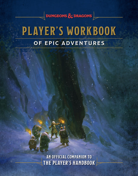 Player's Workbook Of Epic Adventures (Dungeons & Dragons) - Image