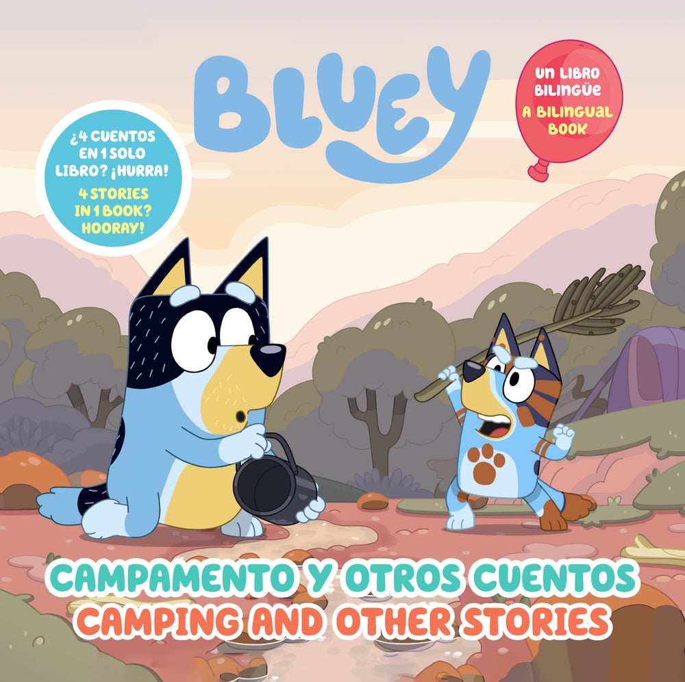 Bluey: Camping and Other Stories/Campamento y otros cuentos (Bilingual English- Spanish Edition) - Children/Young Adult - Image - Pop Weasel