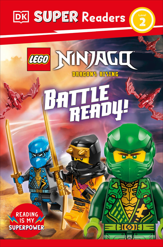 Dk Super Readers Level 2 Lego Ninjago Dragons Rising Battle Ready! - Image