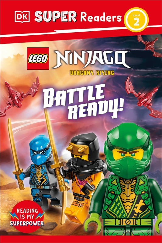 Dk Super Readers Level 2 Lego Ninjago Dragons Rising Battle Ready! - Image