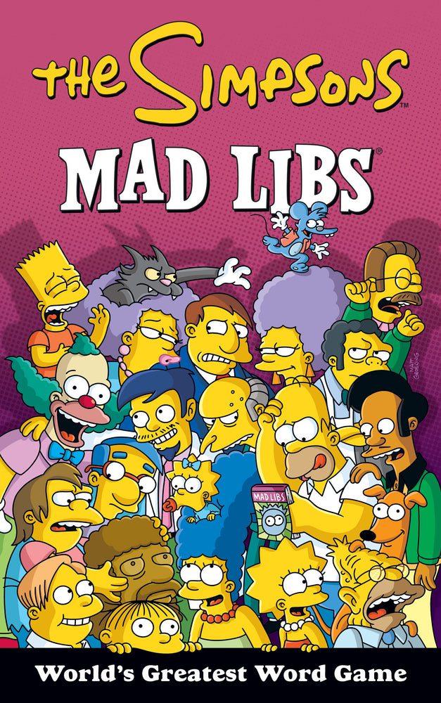 The Simpsons Mad Libs - Books - Image - Pop Weasel