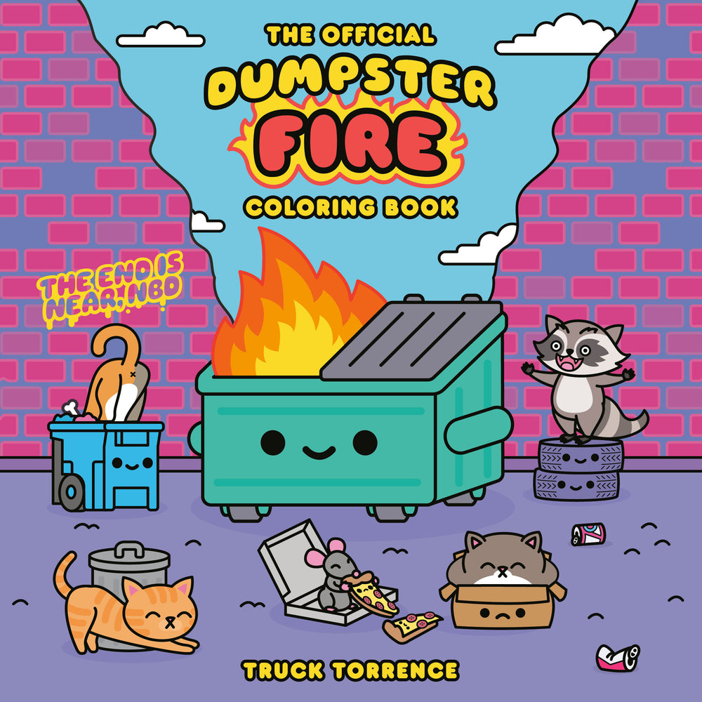 The Official Dumpster Fire Coloring Book - Graphic Novel - Image - Pop Weasel