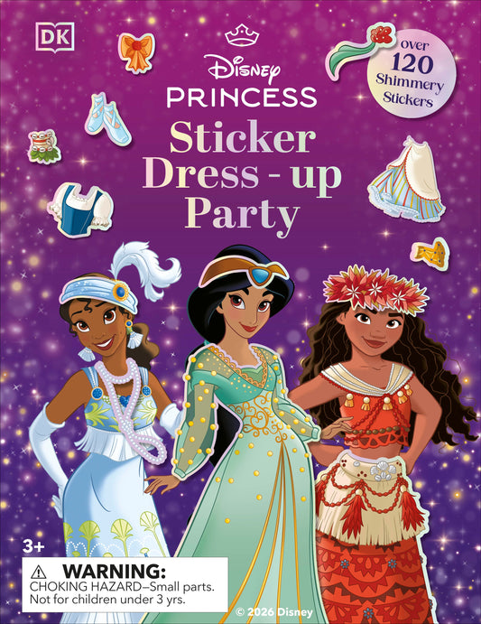 Disney Princess Sticker Dress Up Party - Image