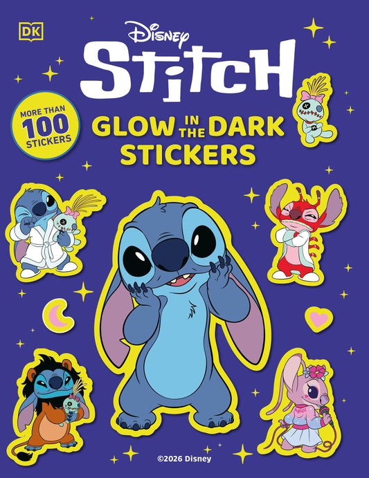 Disney Stitch Glow In The Dark Ultimate Sticker Book - Image