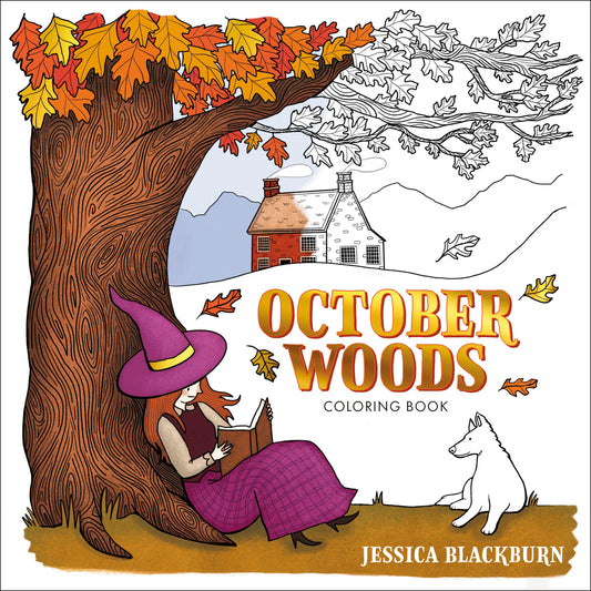 October Woods Coloring Book - Image