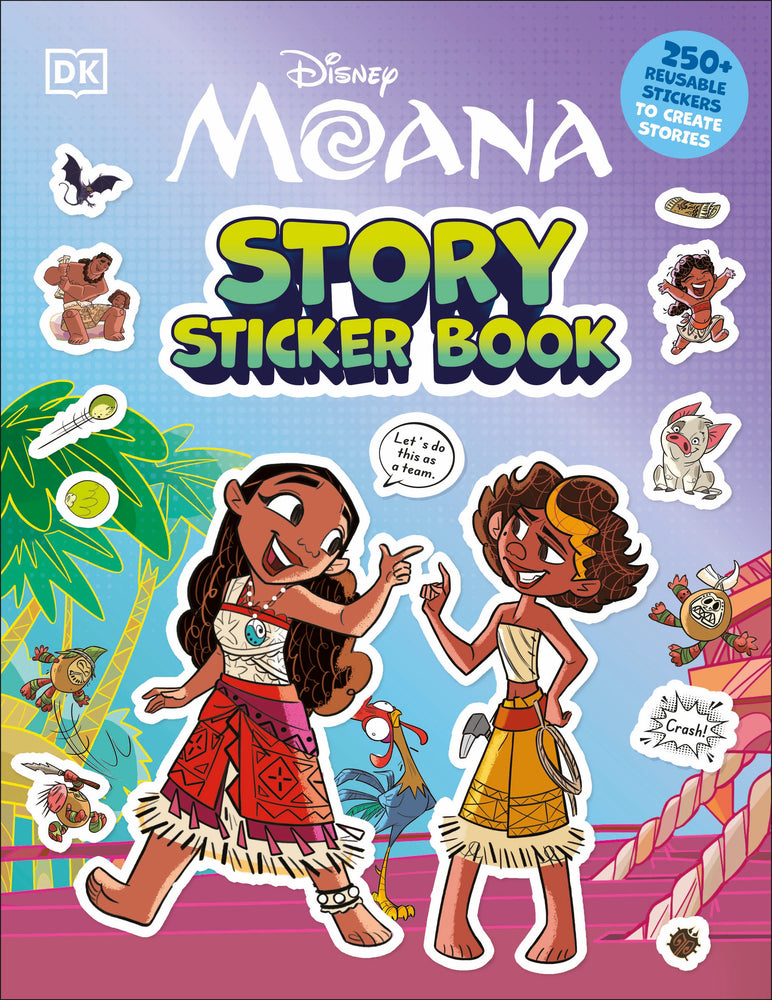 Disney Moana Story Sticker Book - Image - Graphic Novel - Image - Pop Weasel
