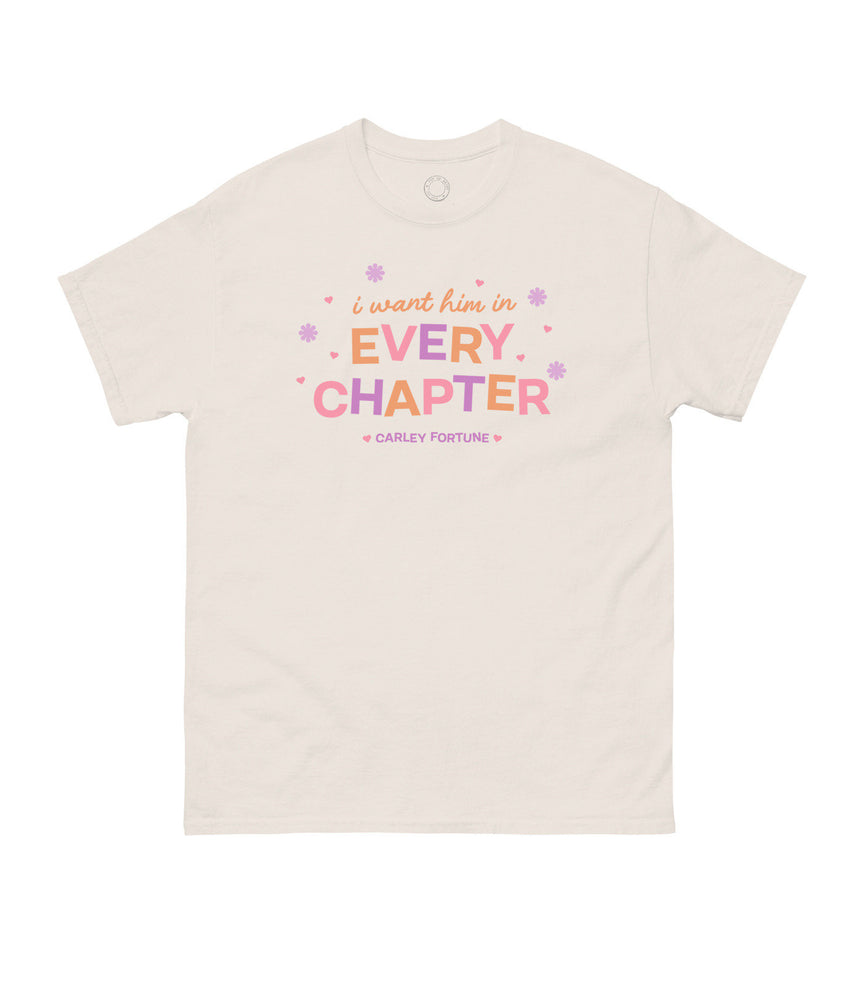 Carley Fortune: Every Chapter Unisex T-shirt Small - Merchandise - Image - Pop Weasel