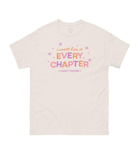 Carley Fortune: Every Chapter Unisex T-shirt Xxx-large
