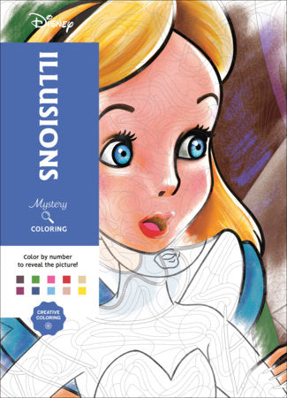Disney Mystery Coloring: Illusions - Trade Paperback - Image - Pop Weasel