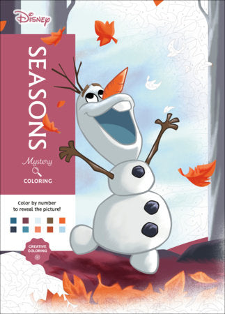 Disney Mystery Coloring: Seasons - Trade Paperback - Image - Pop Weasel