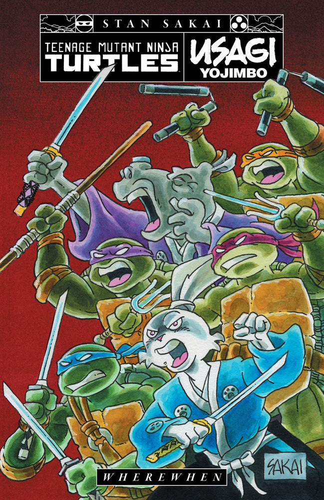 Teenage Mutant Ninja Turtles/Usagi Yojimbo: WhereWhen - Graphic Novels - Image - Pop Weasel