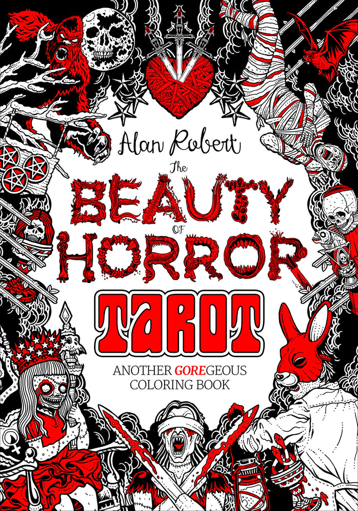 The Beauty of Horror: Tarot Coloring Book - Graphic Novels - Image - Pop Weasel