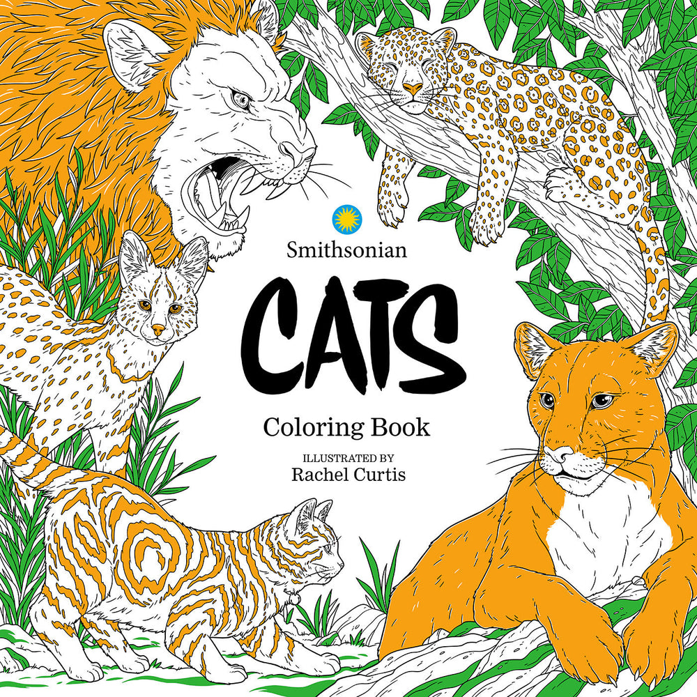 Cats: A Smithsonian Coloring Book - Graphic Novels - Image - Pop Weasel