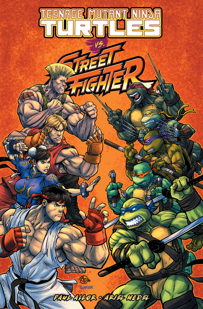 Teenage Mutant Ninja Turtles Vs. Street Fighter - Graphic Novels - Image - Pop Weasel