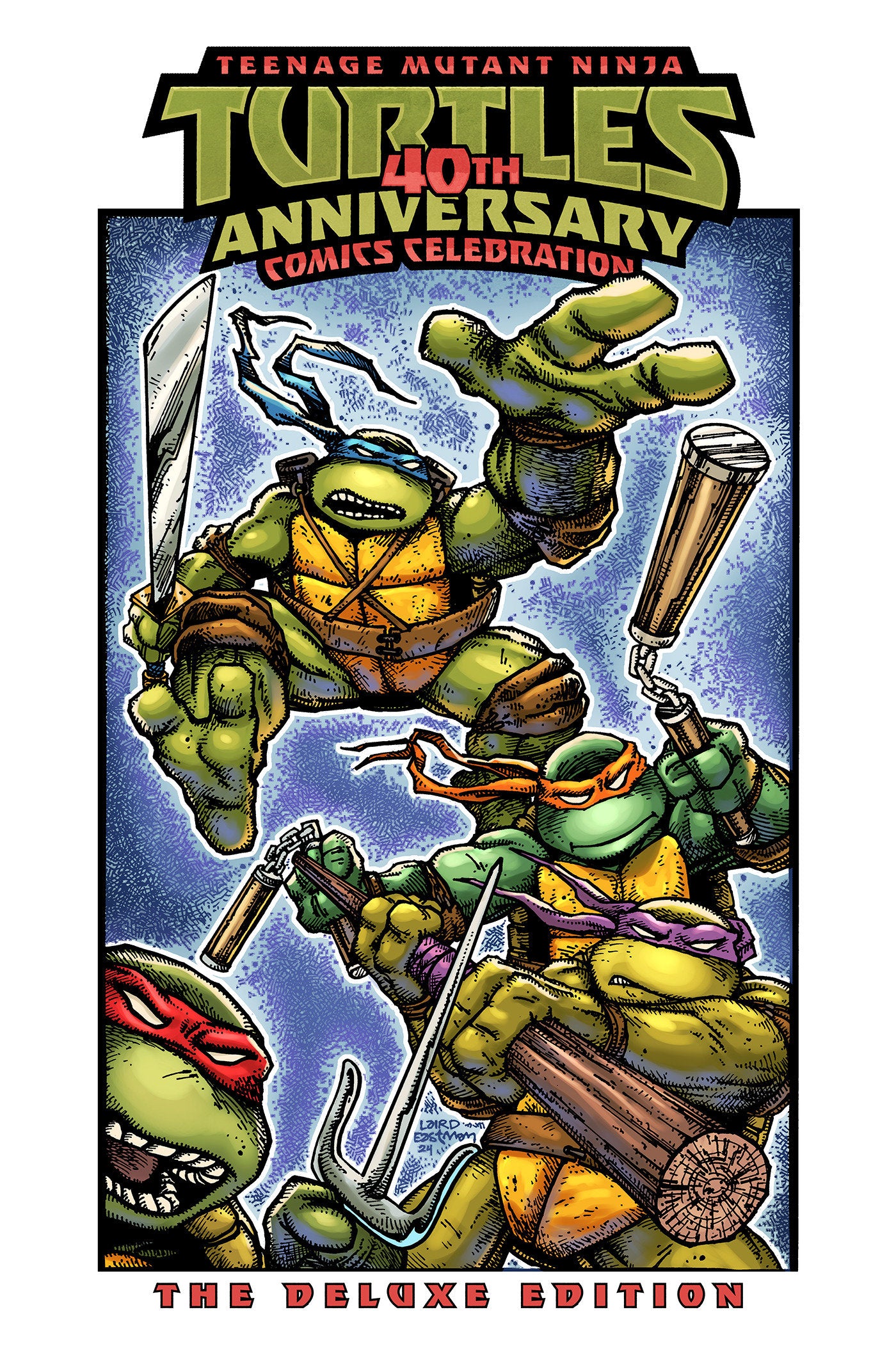 Teenage Mutant Ninja Turtles: 40th Anniversary Comics Celebration—The Deluxe Edition | Hardcover image