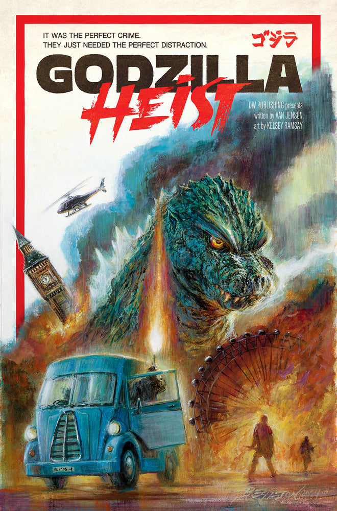 Godzilla: Heist - Graphic Novel - Image - Pop Weasel